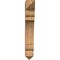 Ekena Millwork Olympic Arts & Crafts Smooth Bracket, Western Red Cedar, 5 1/2"W x 26"D x 38"H BKT06X26X38OLY03SWR - alternate 3